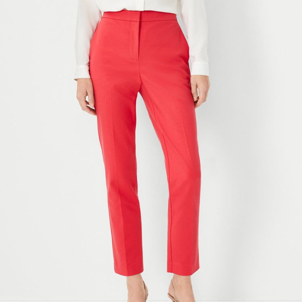 Petite Ankle Pant In Stretch Cotton